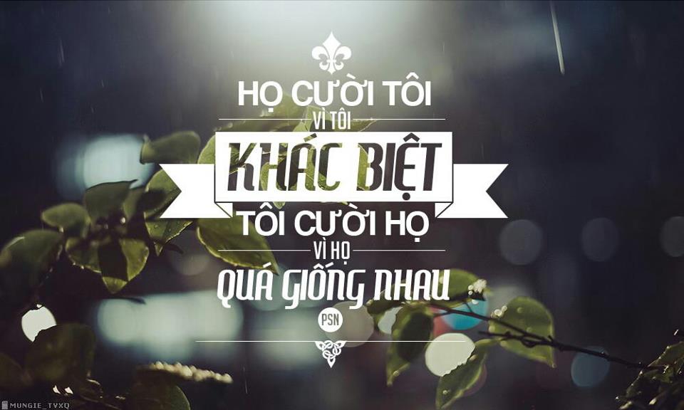Sống khác biệt