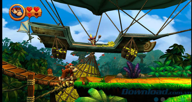 Chơi Donkey Kong Country Returns trên Dolphin